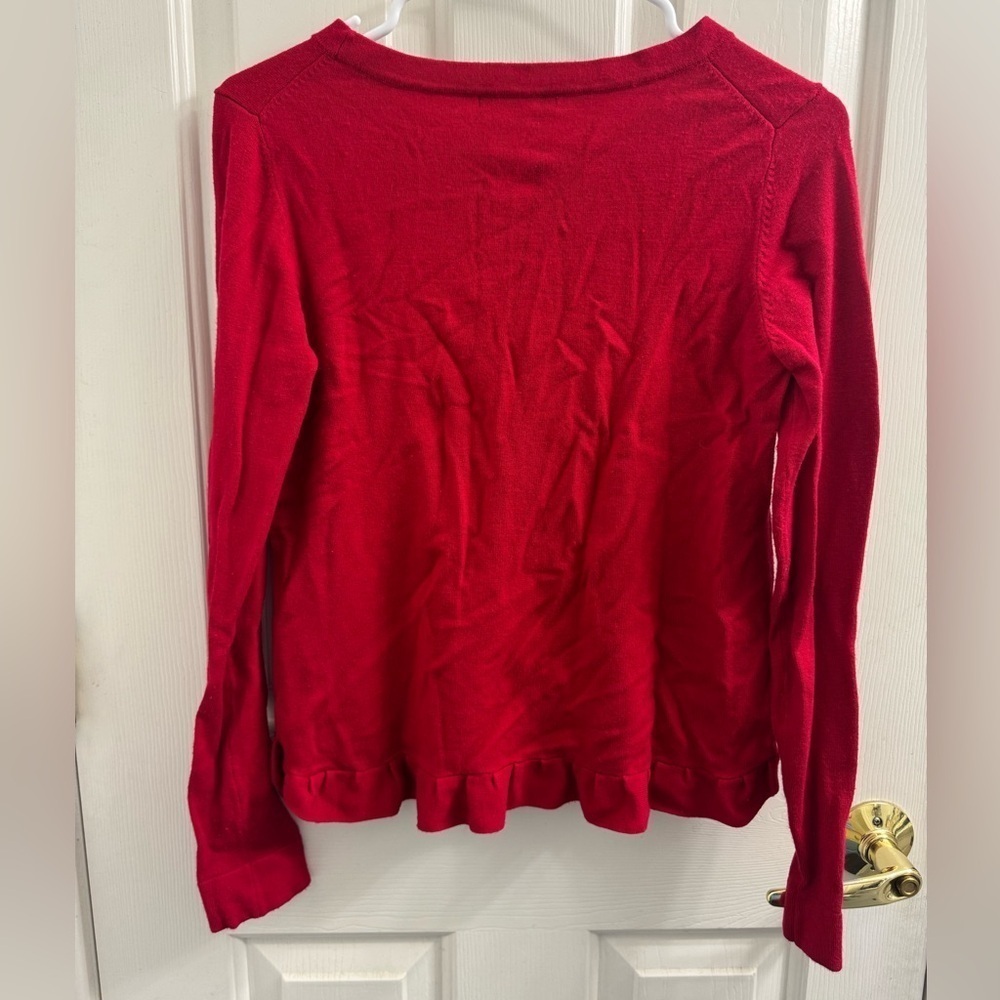 Red Women's Top - Picture 7 of 7